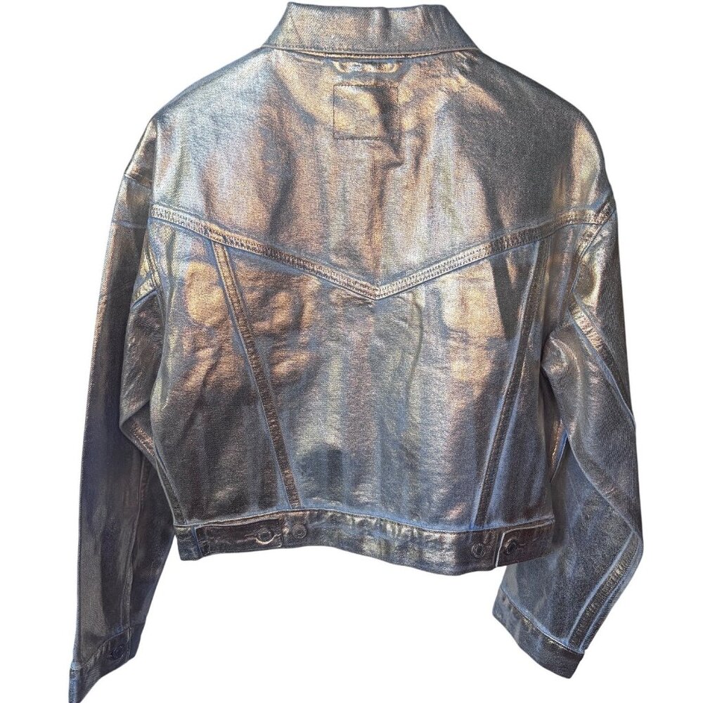 Levi’s Shrunken 90s No Pleat Denim Jacket Size S NEW WITH TAGS - Picture 16 of 16